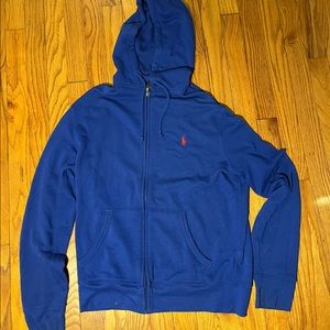 Polo Zip-Up Sweatshirt